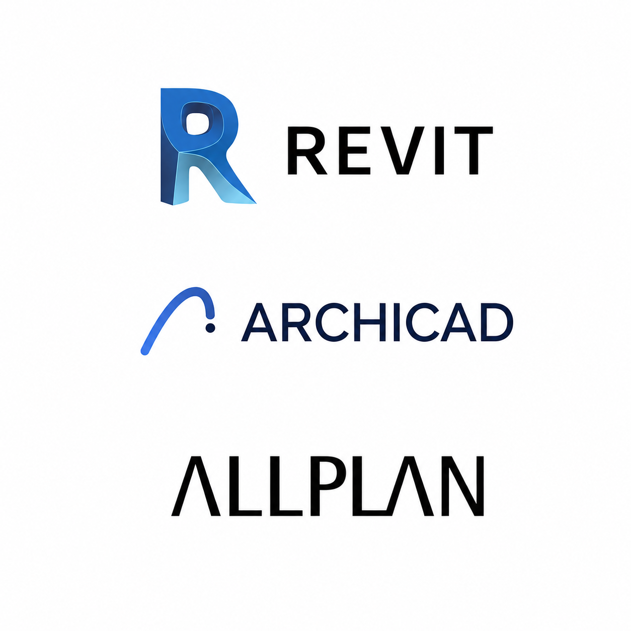 REVIT / Archicad / ALLPLAN